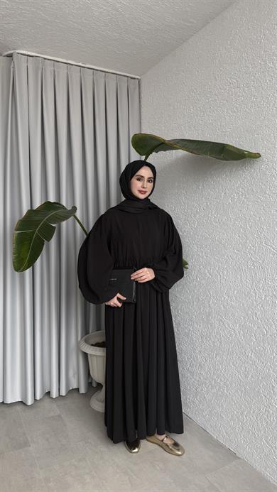 MAVERA CUPRA ELBİSE - SİYAH