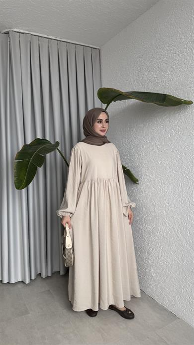 MAVERA CUPRA ELBİSE - TAŞ