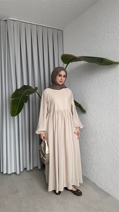 MAVERA CUPRA ELBİSE - TAŞ