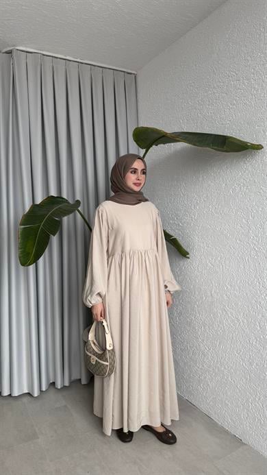 MAVERA CUPRA ELBİSE - TAŞ