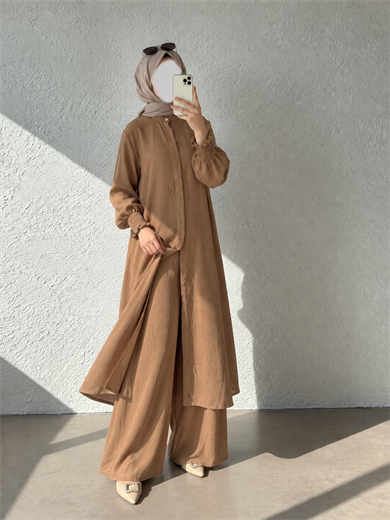 MELAY TAKIM - KOYU CAMEL