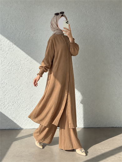 MELAY TAKIM - KOYU CAMEL