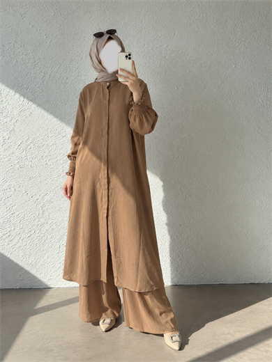 MELAY TAKIM - KOYU CAMEL