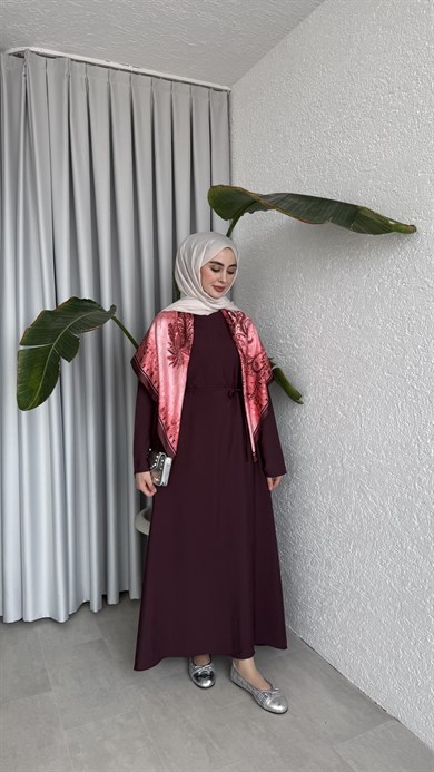 MODAL BASIC ELBİSE - MÜRDÜM