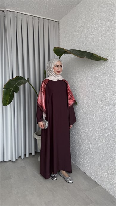 MODAL BASIC ELBİSE - MÜRDÜM