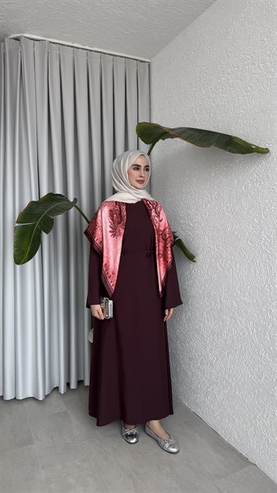 MODAL BASIC ELBİSE - MÜRDÜM