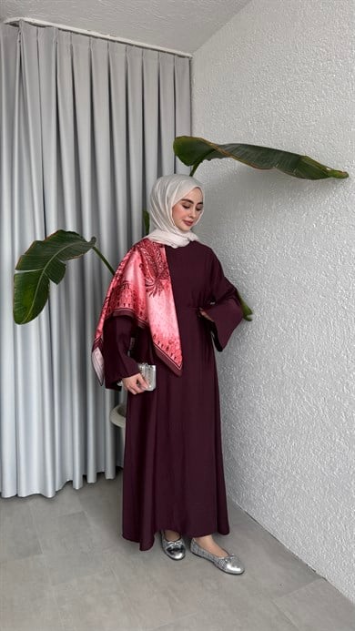 MODAL BASIC ELBİSE - MÜRDÜM