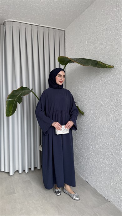 MOON CUPRA ELBİSE - LACİVERT