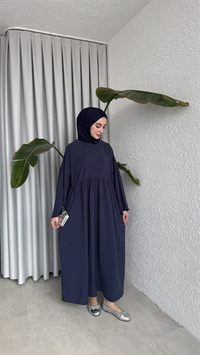 MOON CUPRA ELBİSE - LACİVERT