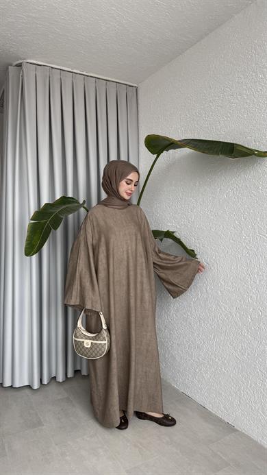 NATURAL ELBİSE - VİZON