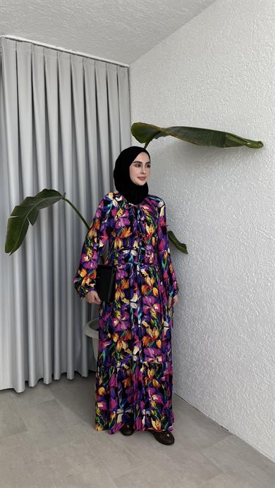 NEON ELBİSE - SİYAH 