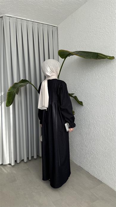 NOBLE ELBİSE - LACİVERT 