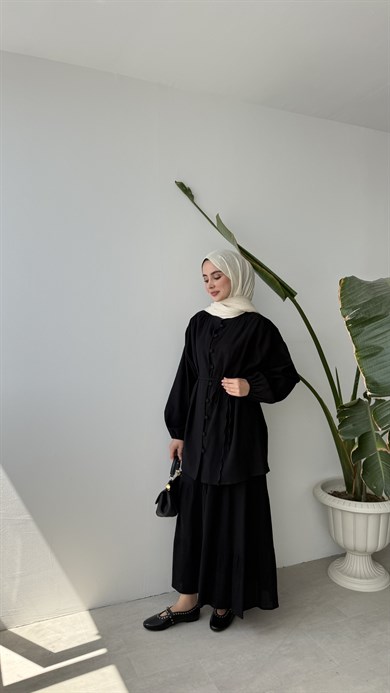NORA İKİLİ TAKIM - SİYAH