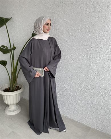 NOUR ABAYA TAKIM - ANTRASİT