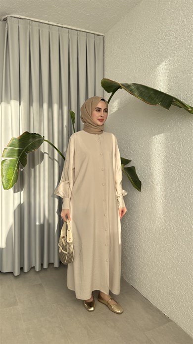 SAKURA CUPRA ELBİSE - TAŞ