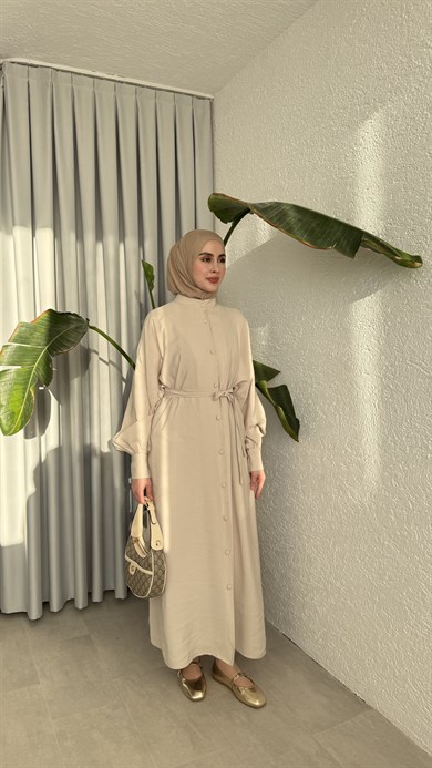 SAKURA CUPRA ELBİSE - TAŞ