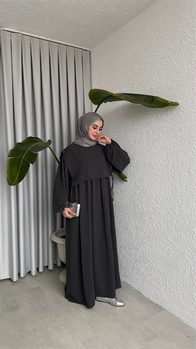 SAYE ELBİSE ANTRASİT