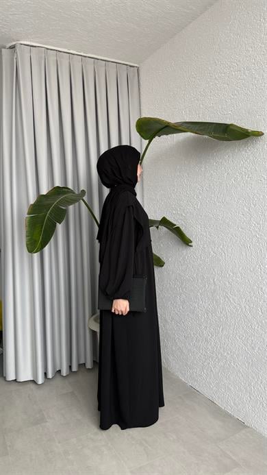 SAYE ELBİSE SİYAH