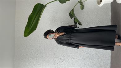 SCUBA ELBİSE-SİYAH
