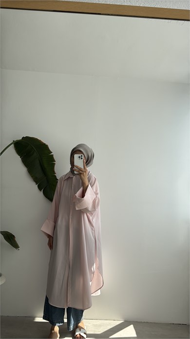 SİENA GÖMLEK - PEMBE