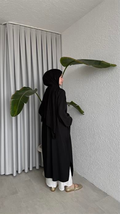 TENSEL GÖMLEK - SİYAH