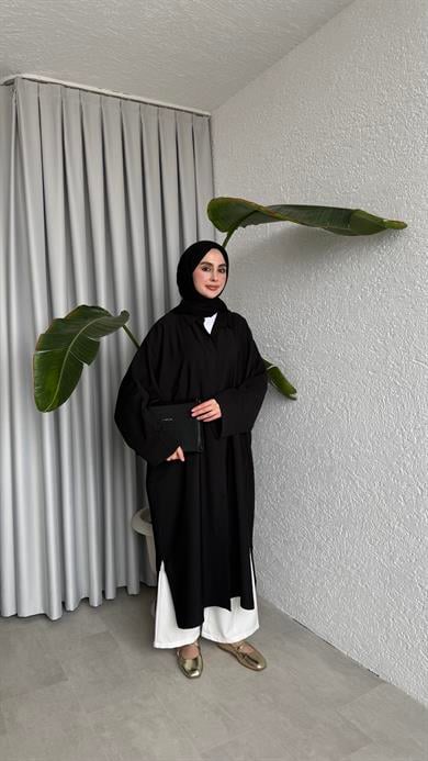 TENSEL GÖMLEK - SİYAH