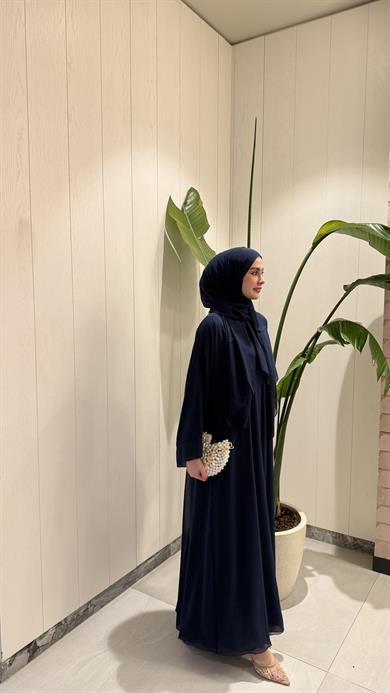 VELORA ABAYA & FERACE - LACİVERT