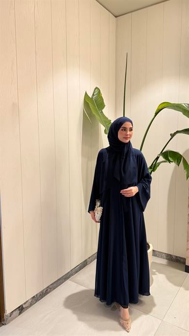VELORA ABAYA & FERACE - LACİVERT