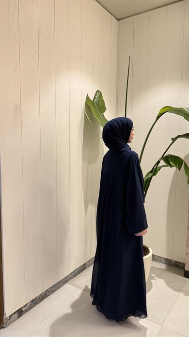 VELORA ABAYA & FERACE - LACİVERT