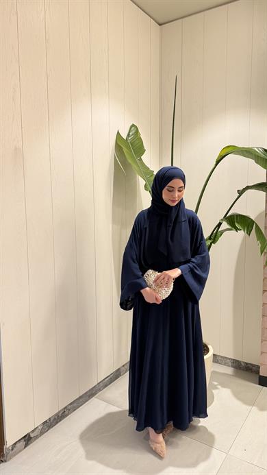 VELORA ABAYA & FERACE - LACİVERT