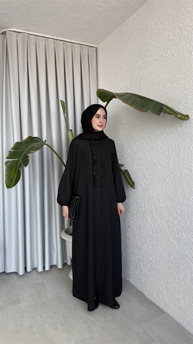 ZARİF ELBİSE SİYAH