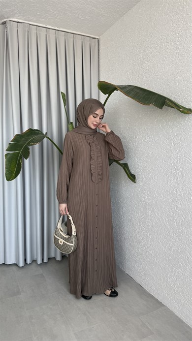 ZARİF ELBİSE VİZON