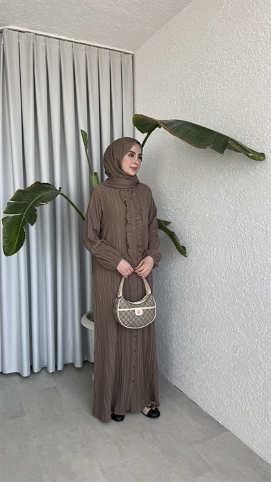 ZARİF ELBİSE VİZON