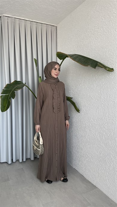 ZARİF ELBİSE VİZON