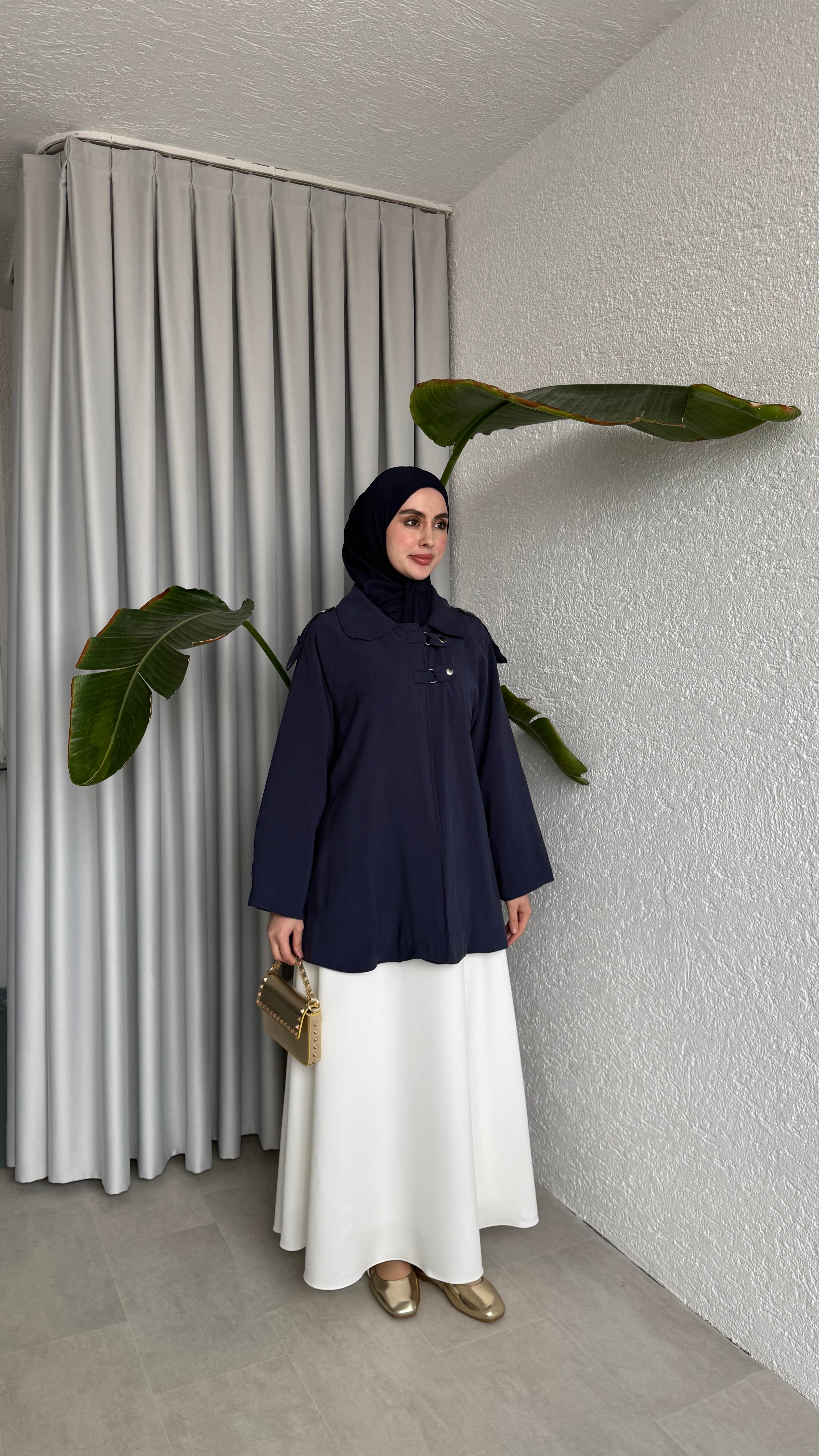 AURA CEKET - LACİVERT