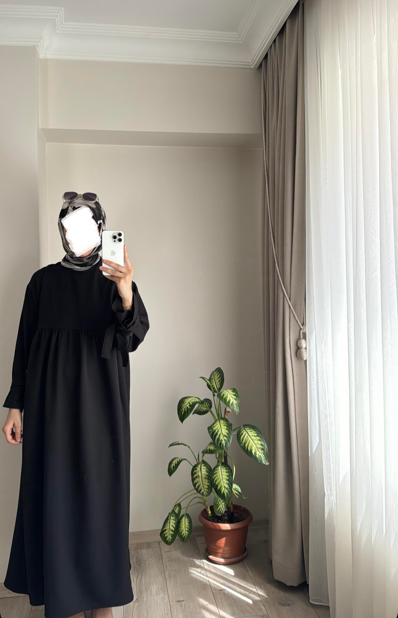 DOHA ELBİSE - SİYAH