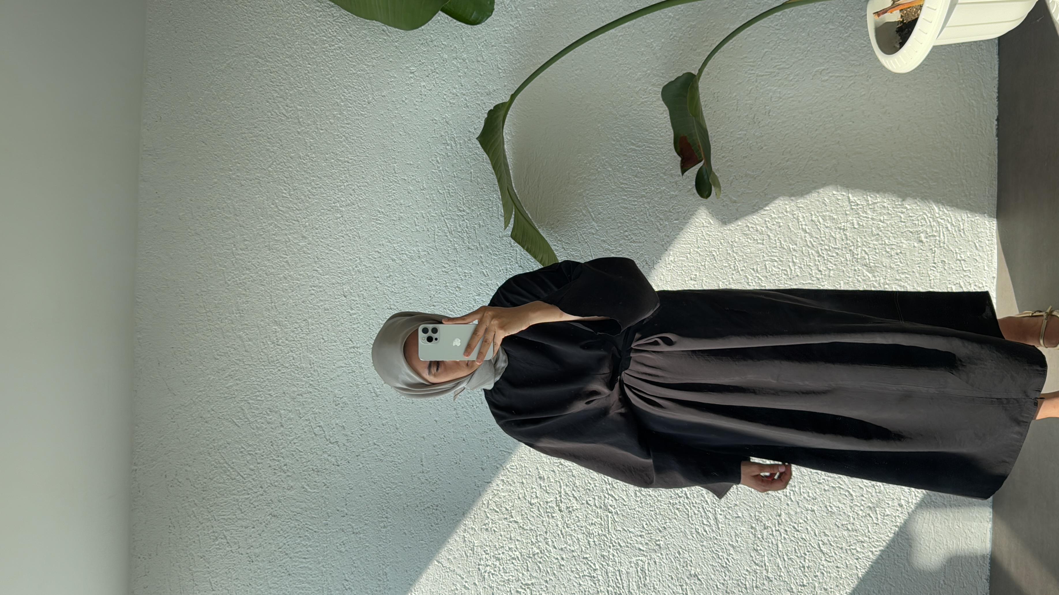 İNCİA ELBİSE - SİYAH