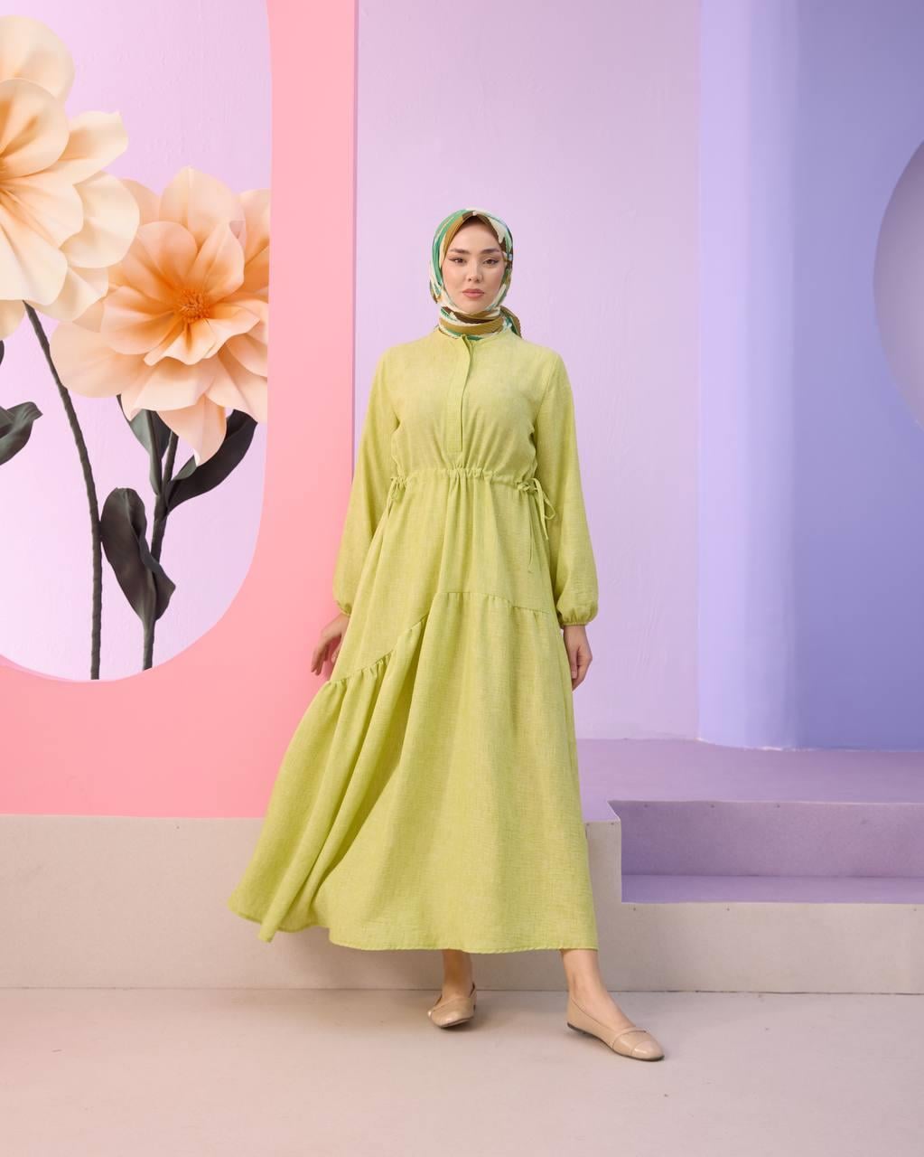 KETEN ELBİSE - YAĞ