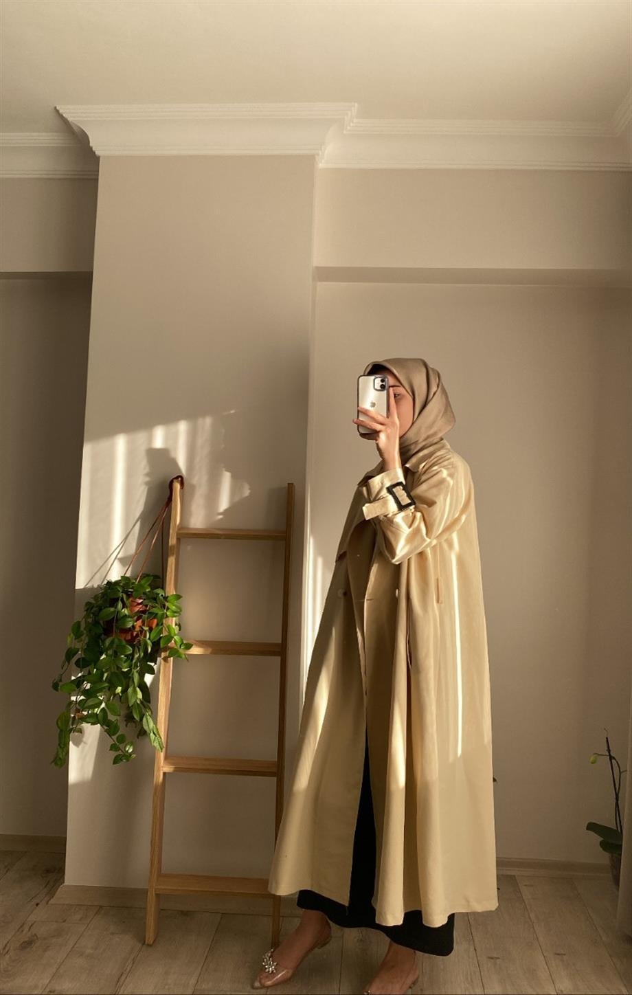 KLASİK TRENÇKOT BEJ