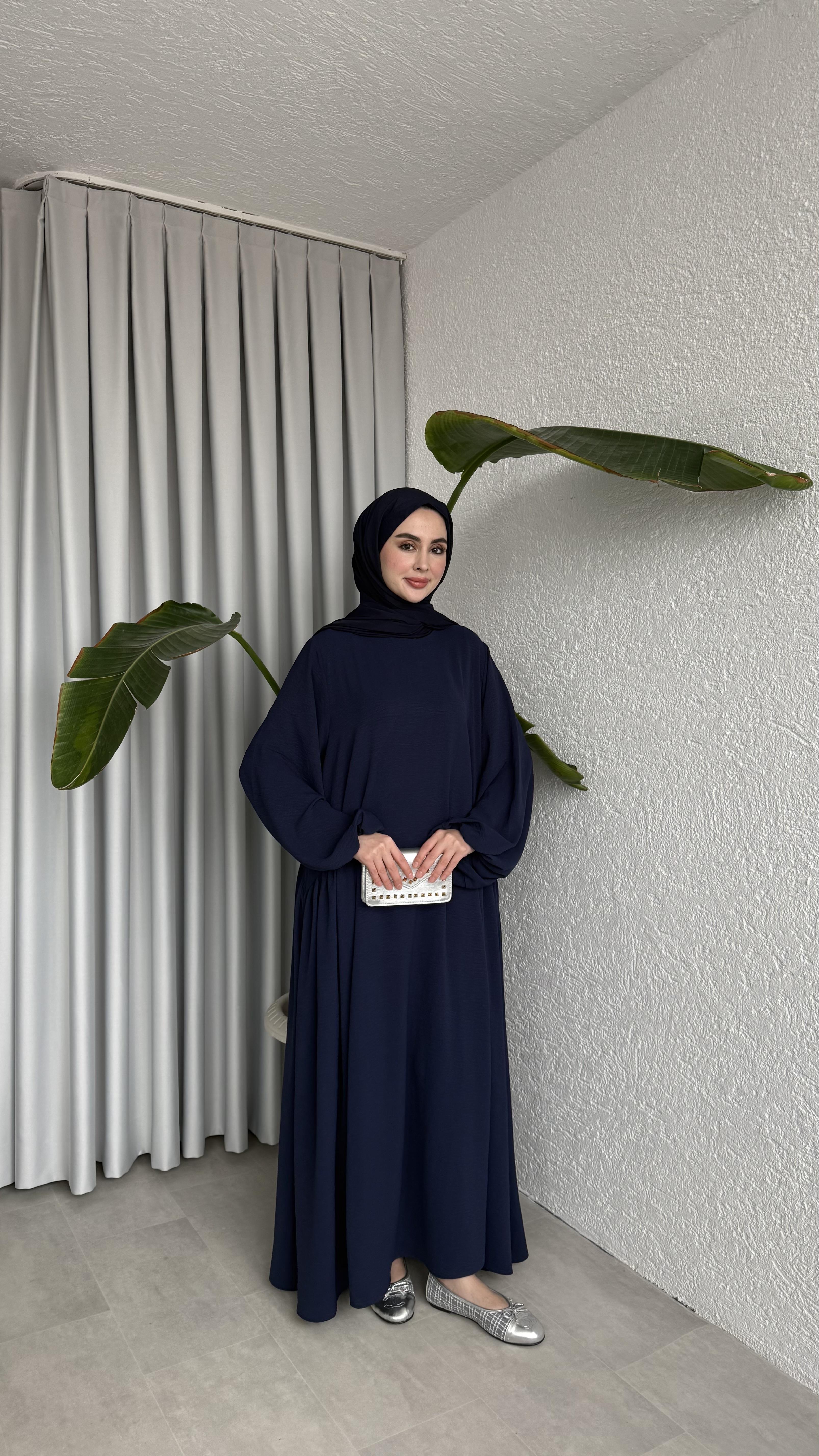 LOTUS ELBİSE LACİVERT