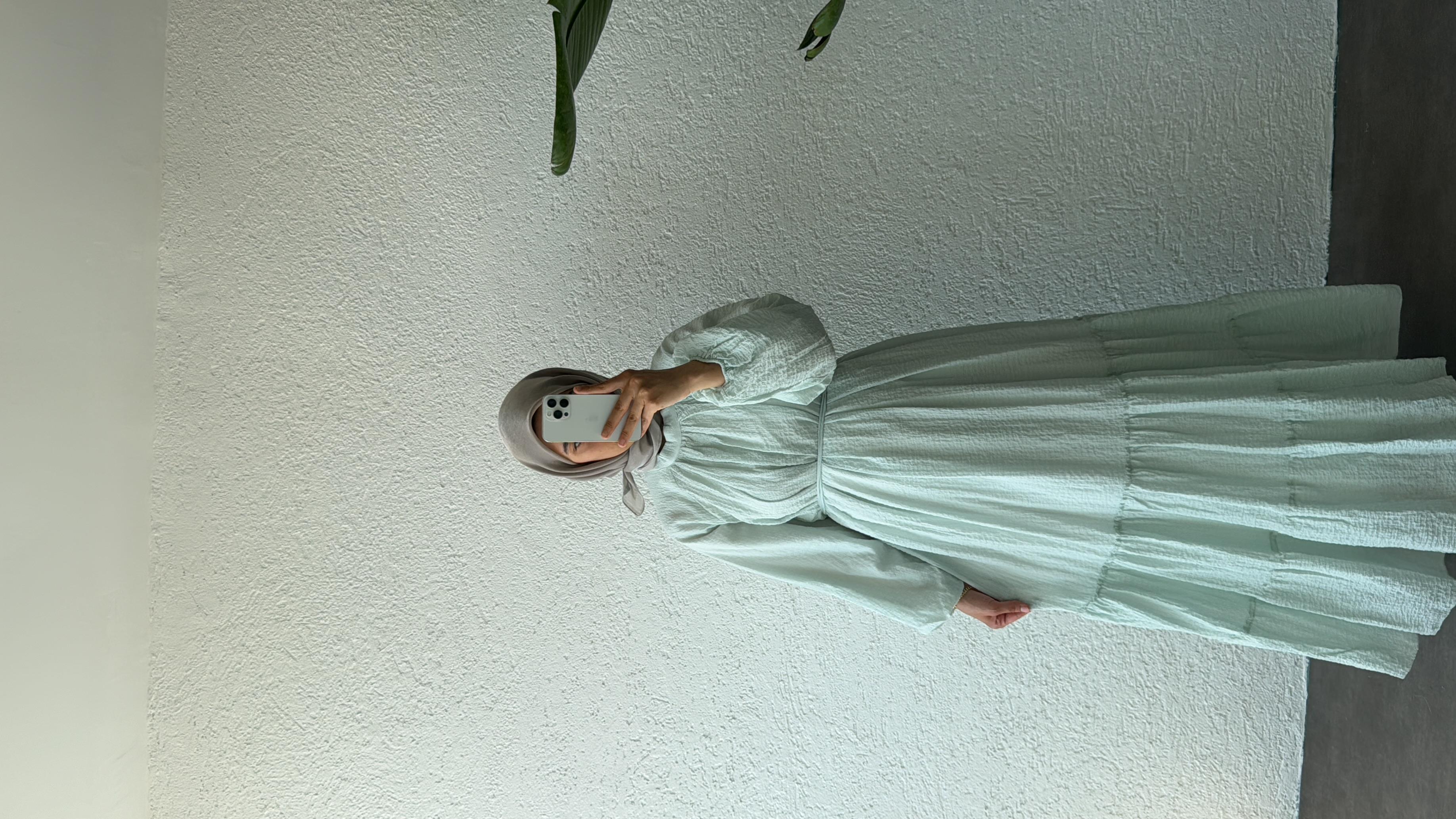 SAPHİRA ELBİSE - TURKUAZ