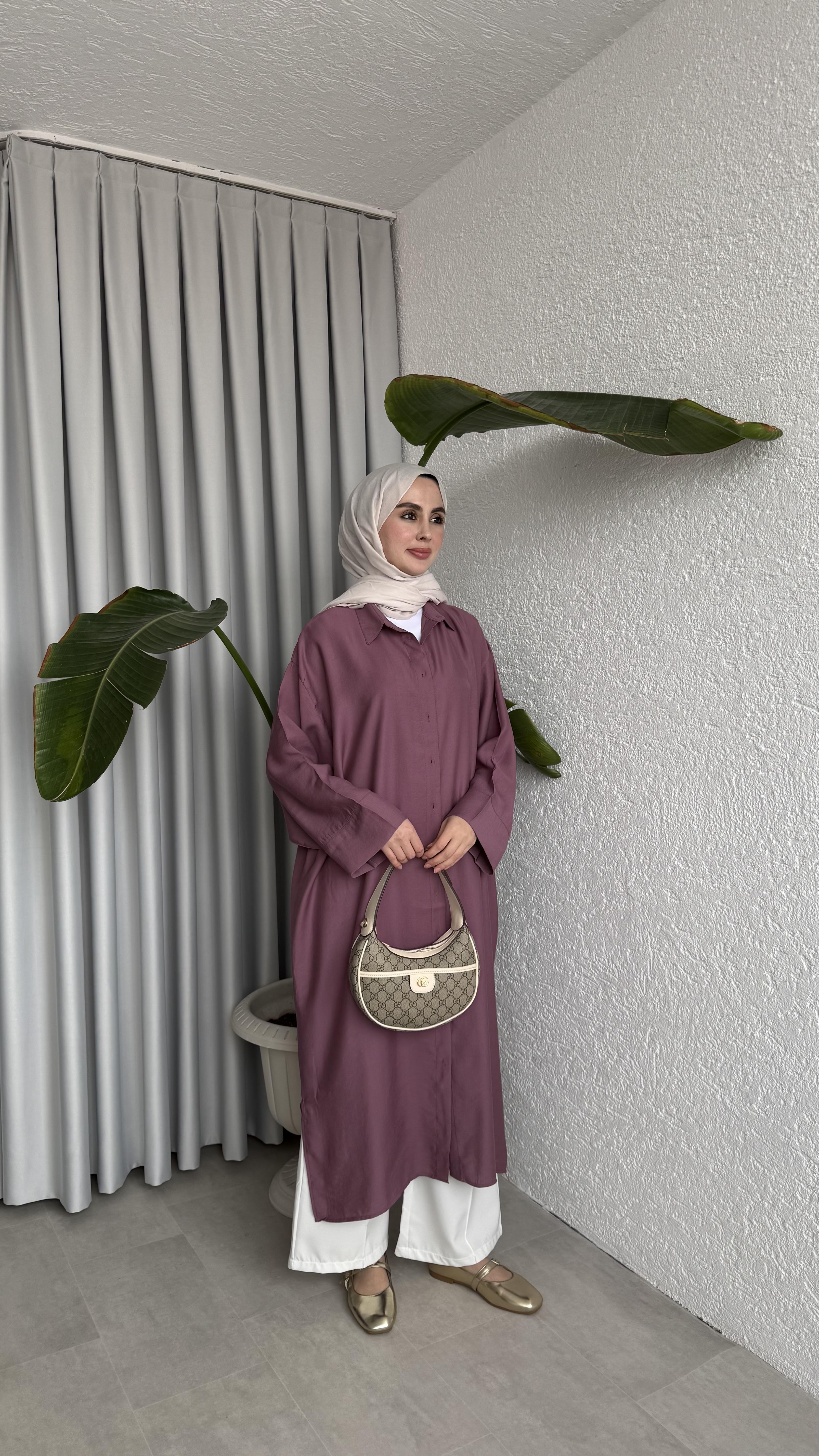 TENSEL GÖMLEK - MÜRDÜM