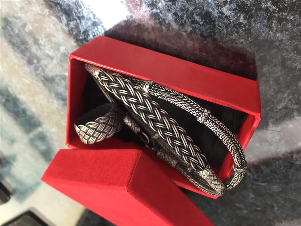 Üçlü Oksitli Gümüş Bileklik&Yüzük Set