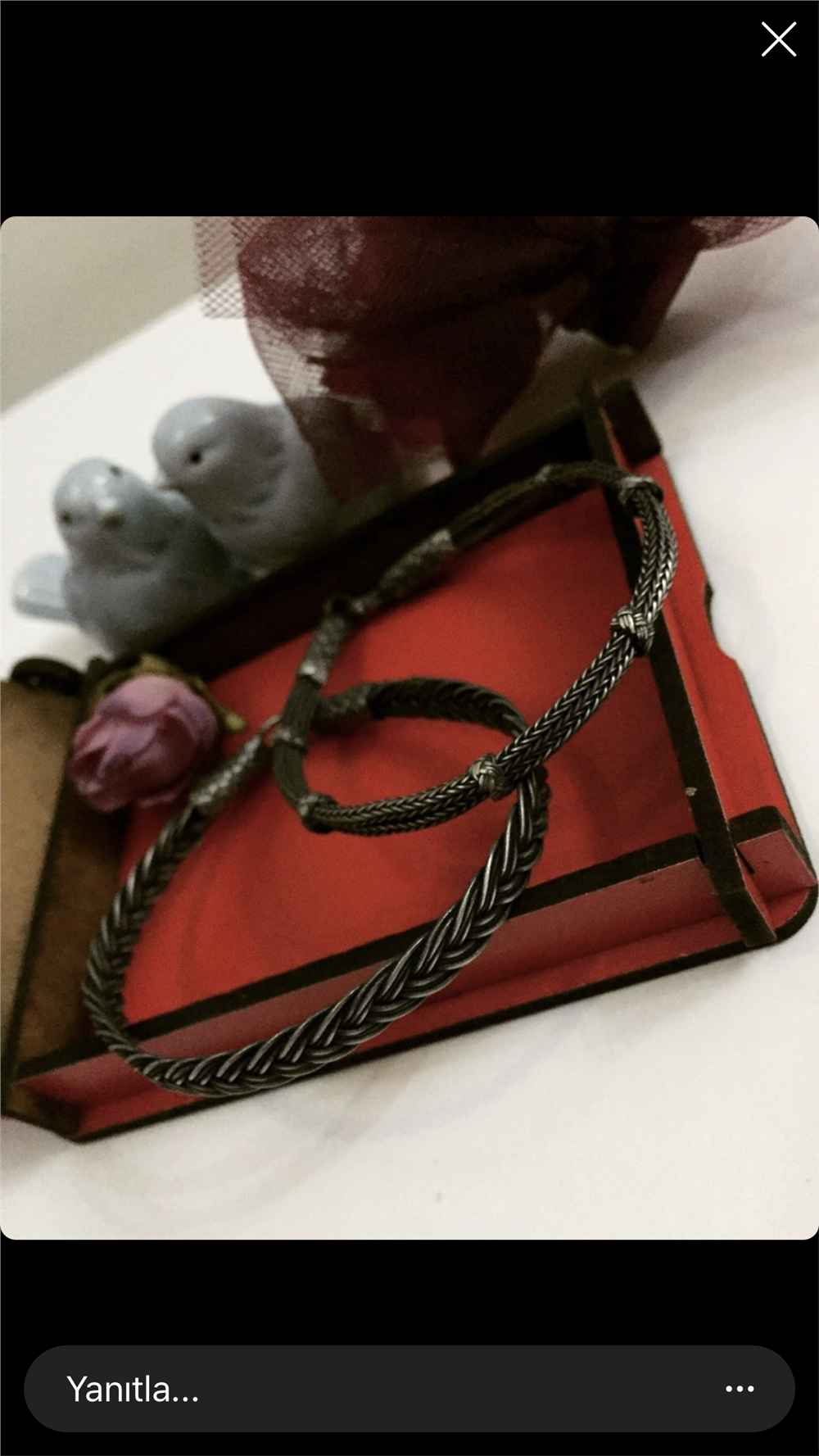 İkili Oksitli Gümüş Bileklik Set