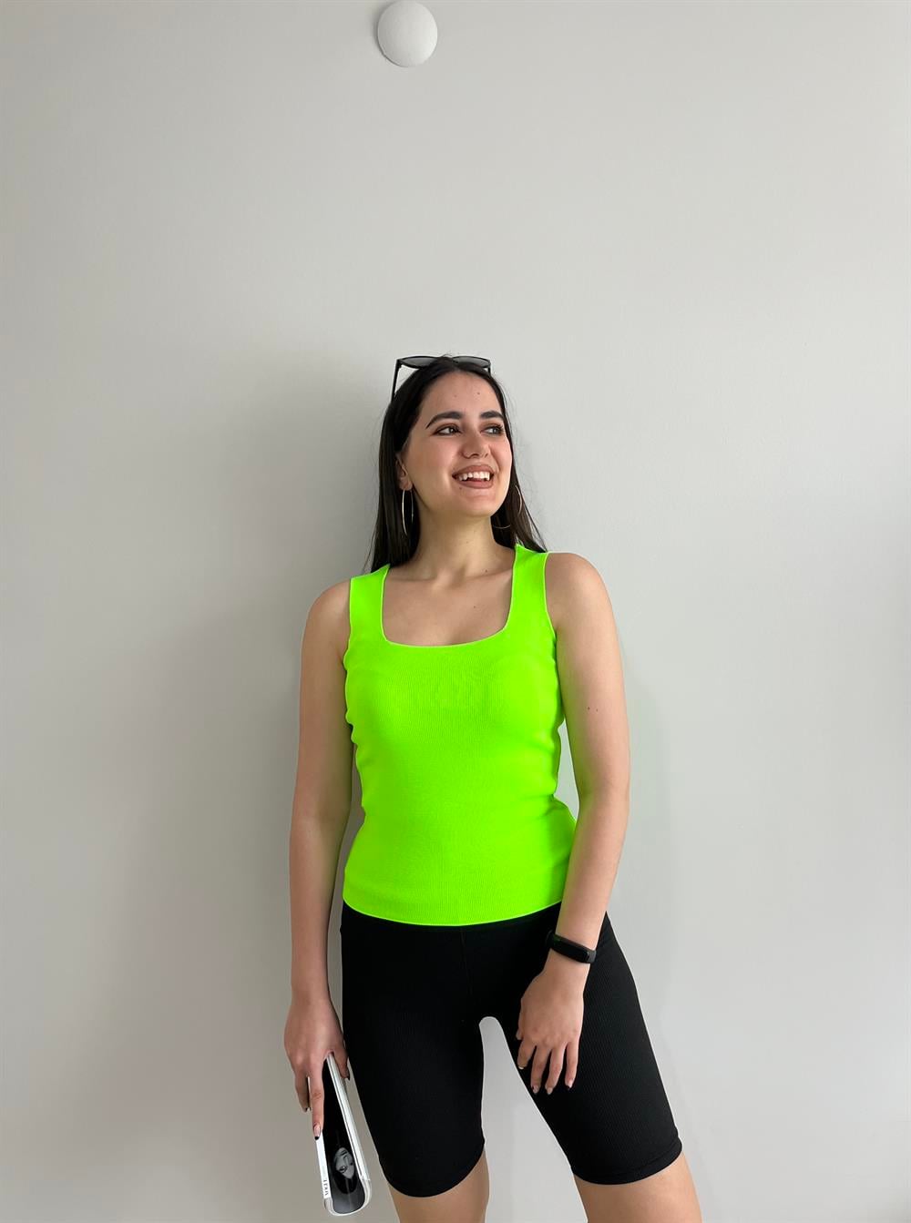 Triko Neon Bluz 