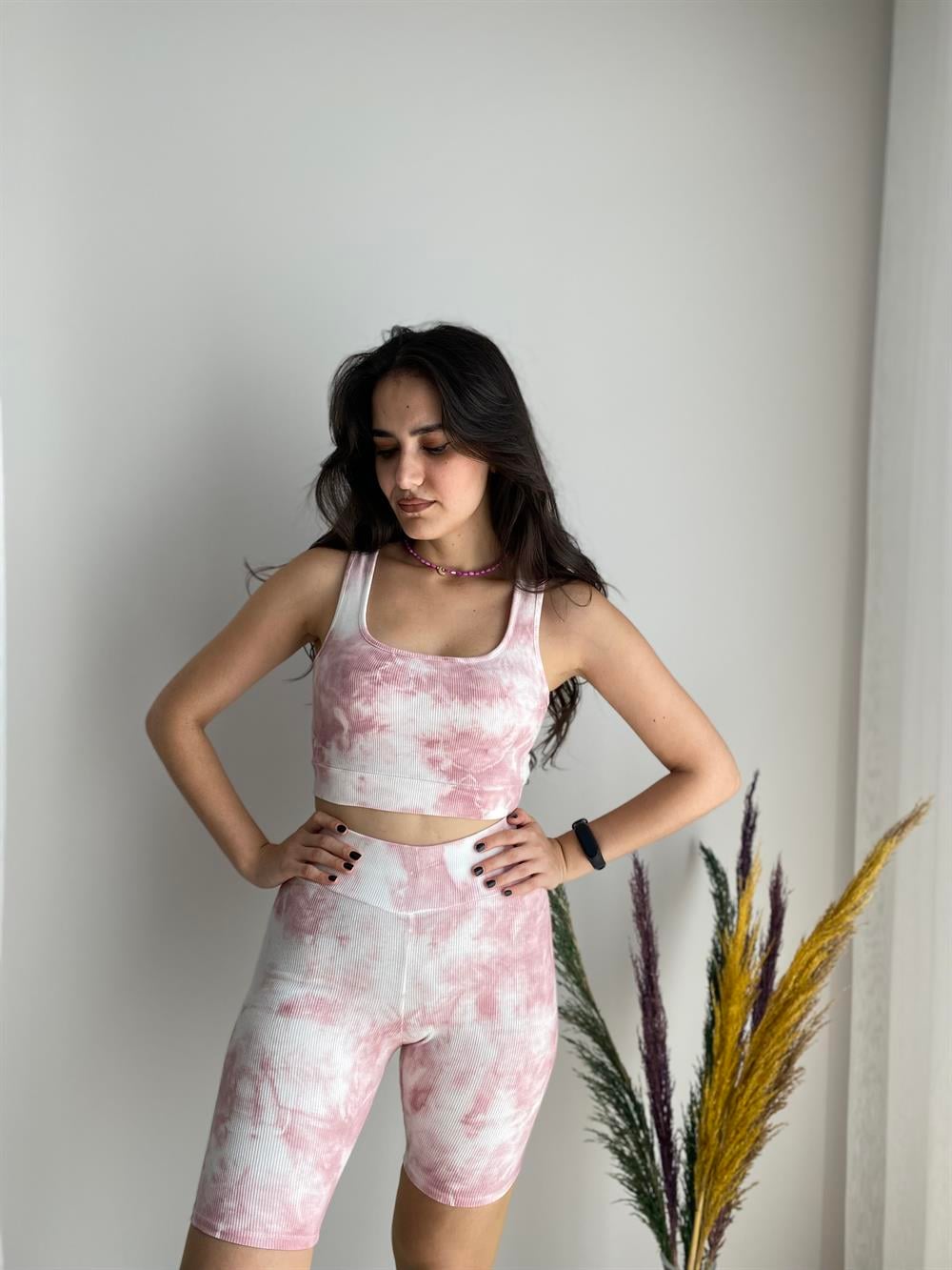 FİTİLLİ CROP TAYT TAKIM 