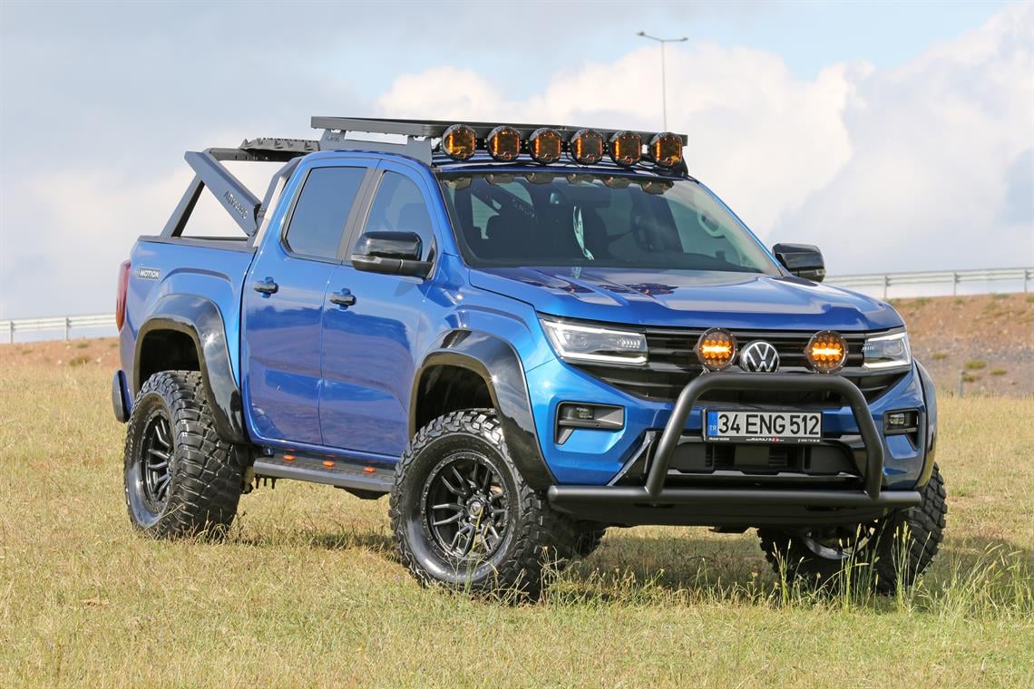 Aqm Q30 Işıklı Demir Yan Basamak  Amarok-Ranger-Hılux-Dmax-L200-Xclass-Musso-Ranger