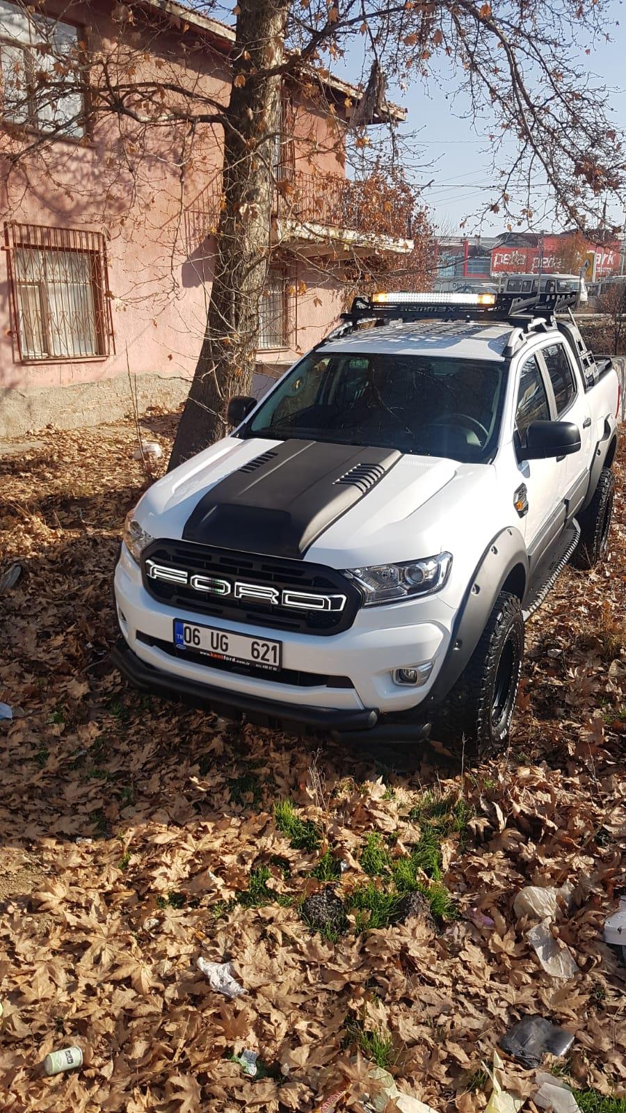 Ford Ranger Kaput Üstü Kabartma Scoop
