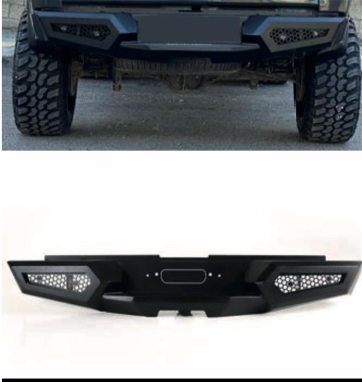 Aqm M20 Demir Arka Tampon Ranger Amarok Navara Hılux D-Max L-200 Musso X-Class