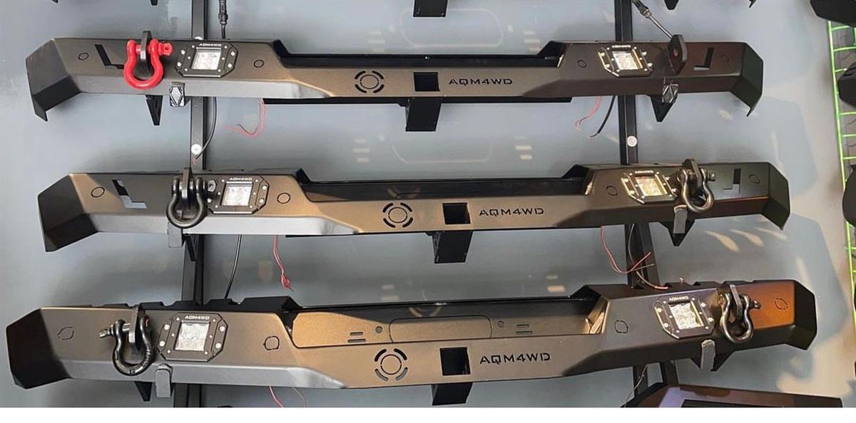  Aqm S20 Işıklı Demir Arka Tampon Ranger Amarok Hılux Navara X Class L 200 Musso D-Max